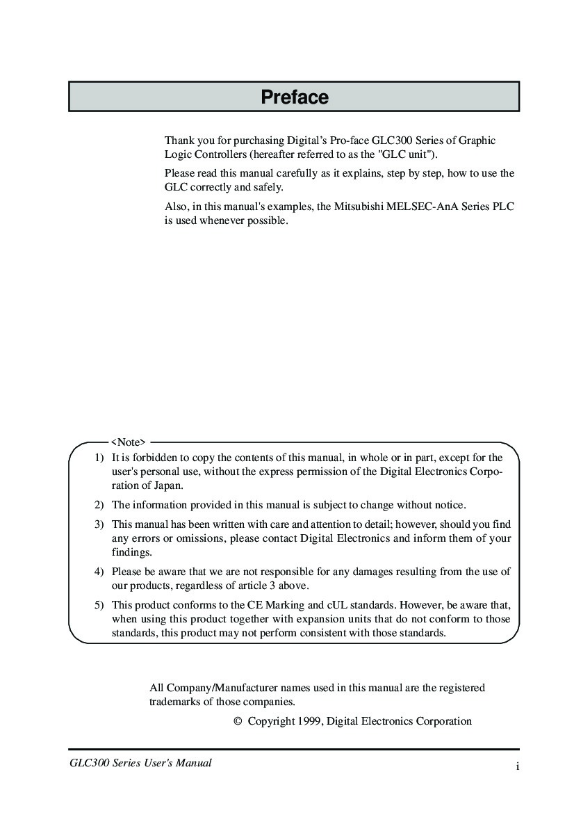 First Page Image of GLC300 User Manual.pdf